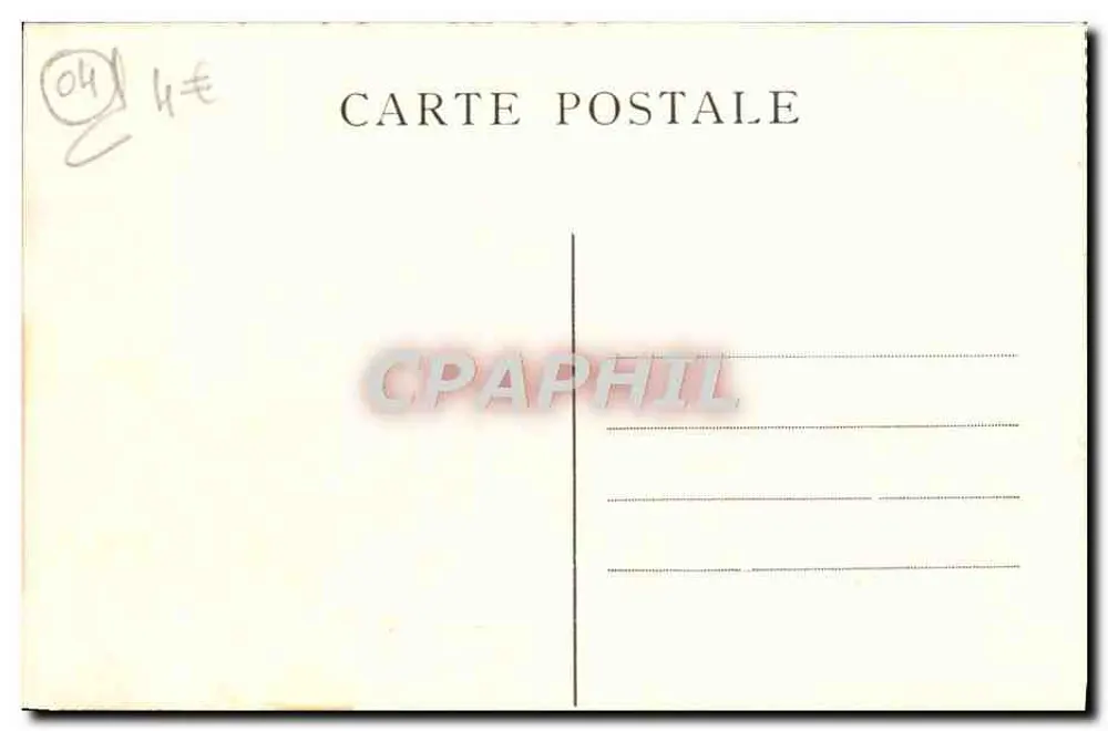 Ganagobie (B.-A.) — Rovine del santuario - Verso