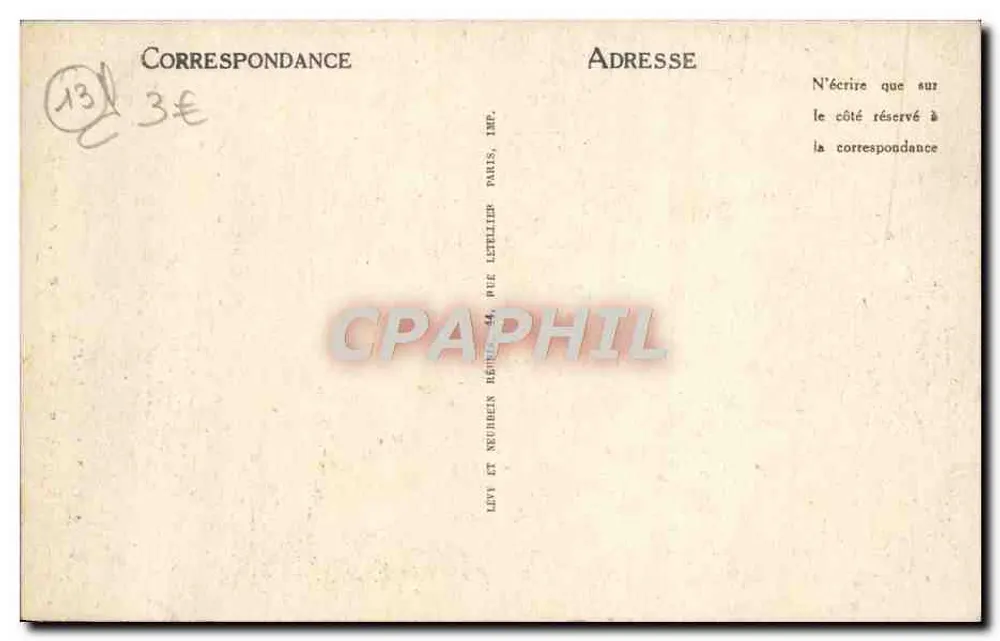Aix-en-Provence — Kathedrale Saint-Sauveur, der Portal — L. P. Letellier, n°16 - Rückseite