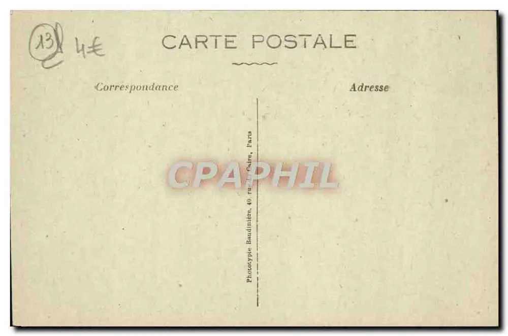 Aix-en-Provence — Kathedrale Saint-Sauveur des 13. Jahrhunderts — Bouis, Verlag Aix - Rückseite