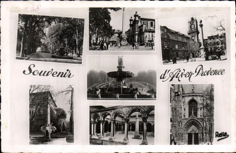 Aix-en-Provence — Lembrança — Edição Rella, n°3003 - Frente