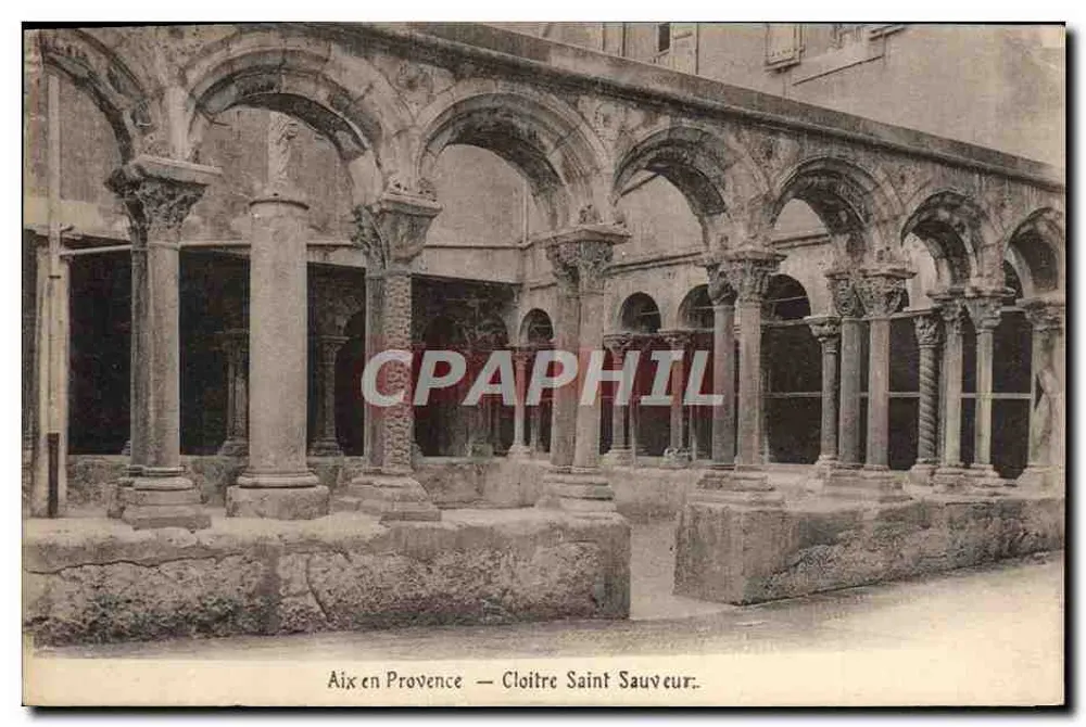 Aix en Provence — Cloître Saint Sauveur - Frente