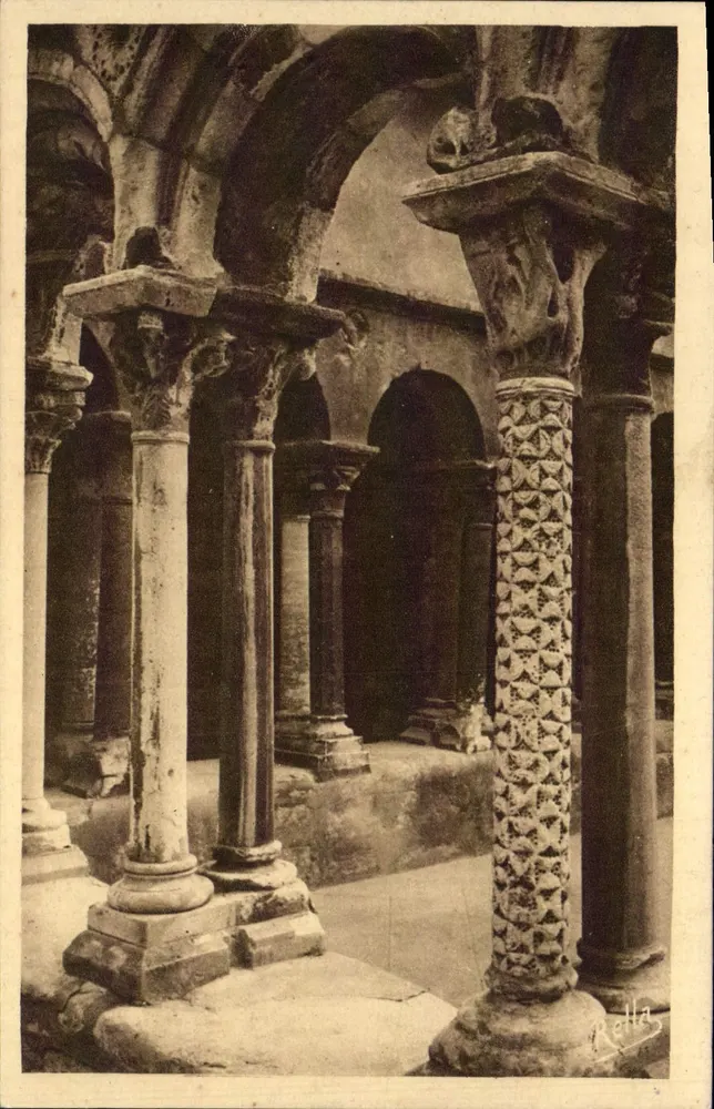 Aix-en-Provence — romanischer Cloister der Kathedrale Saint-Sauveur — Verlag Relia, n°1.021 - Vorderseite