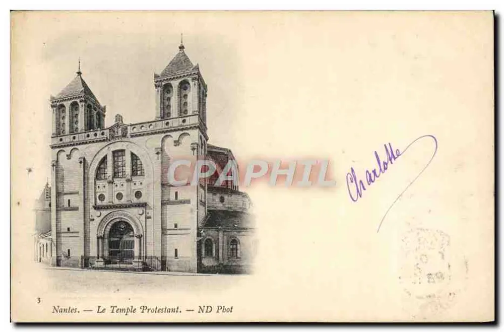 नैन्लेस — प्रोटेस्टेंट मंदिर — ND Pbot - आगे