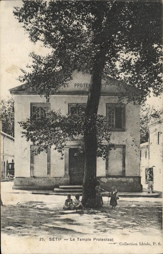 Sétif — O Templo Protestante — Coleção Ideal, P. S. - Frente