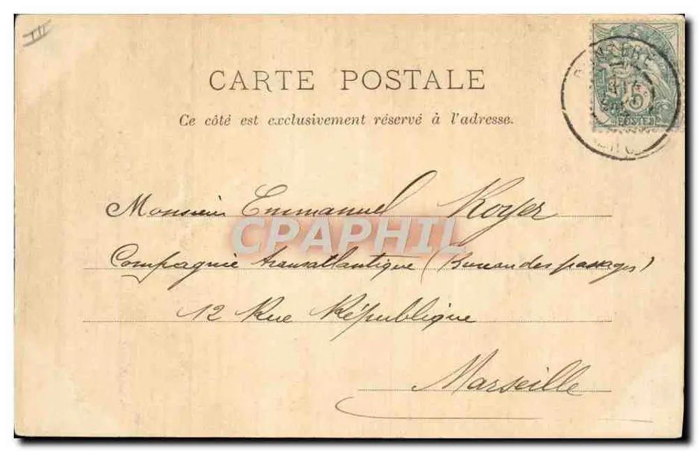 Donzère — Os Edifícios da Chocolateria de Aiguebelle — Gilot & Cie, N° 352 - Verso
