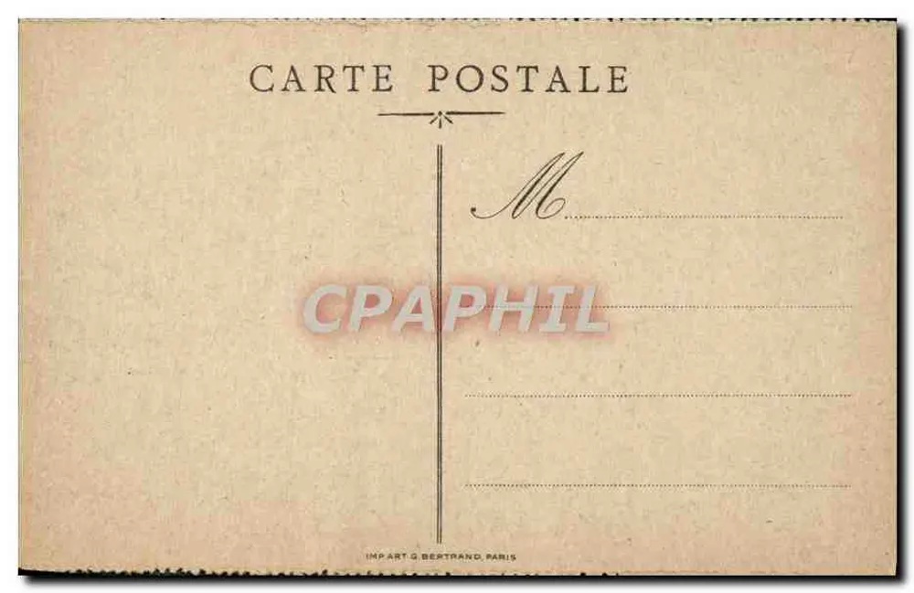 Hervilly (Somme) — Usina de açúcar destruída — Imp. G. Bertrand, Paris - Verso