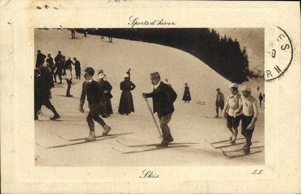 Sport invernali — Sci — L.L. - Recto