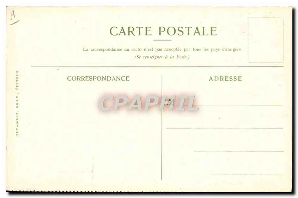 Pagode Dagon — Rangoon — Compagnie des Messageries Maritimes - Verso