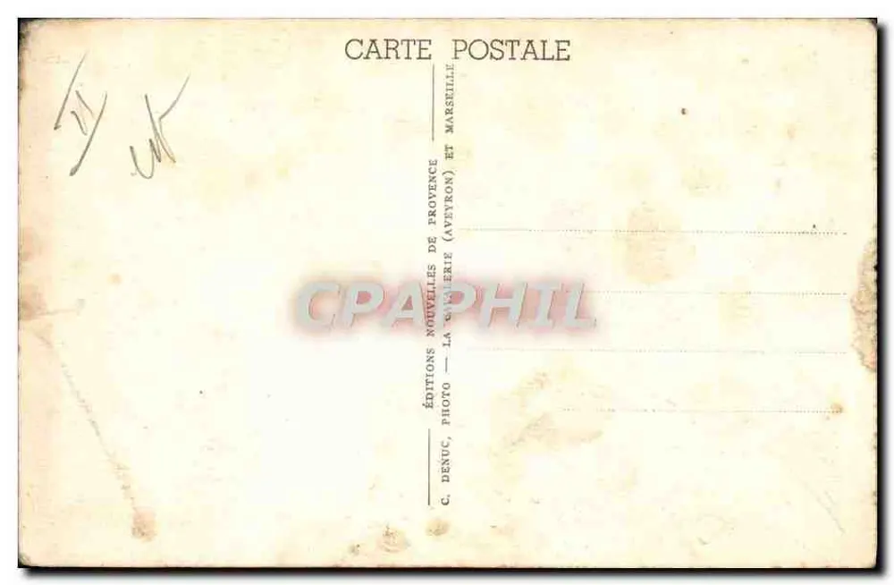 Camp de Carpiagne (B.-du-R.) — Perspektive des Camp-Eingangs - Rückseite