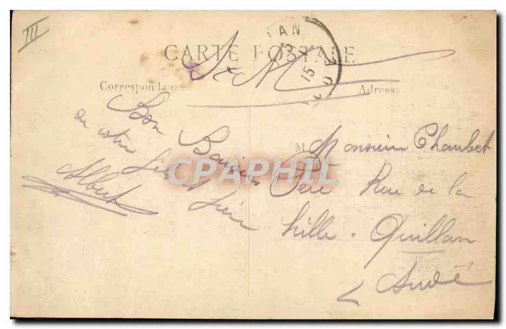 Schlacht im Norden — Maschinengewehr der Zouaves in Aktion — J. M. T. Paris - Rückseite