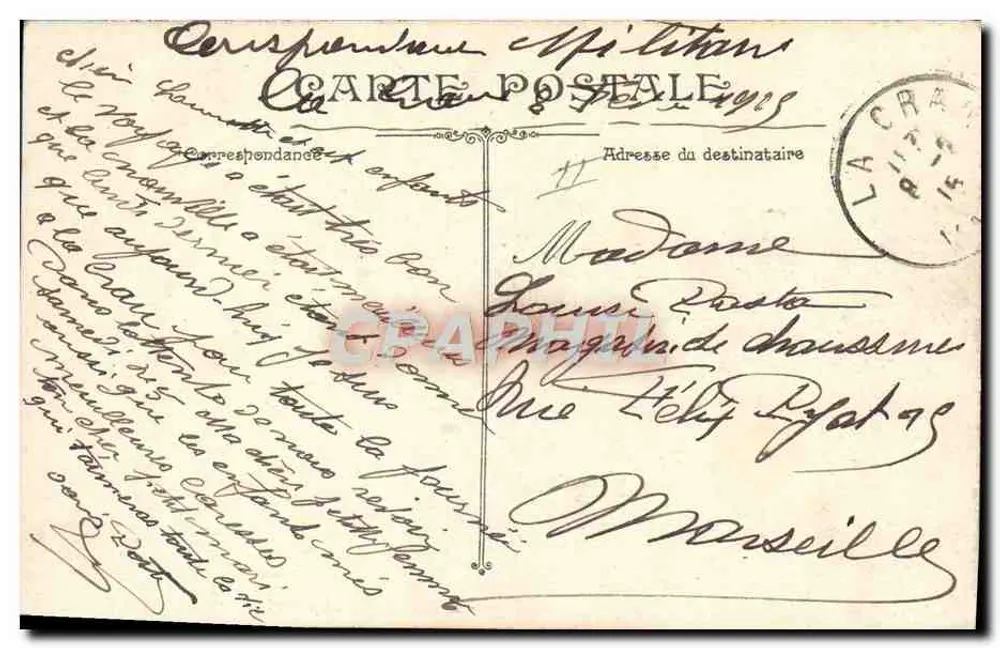 Francuscy żołnierze z karabinem maszynowym — L.V.C. — wydawnictwo L.V.C. - Rewers