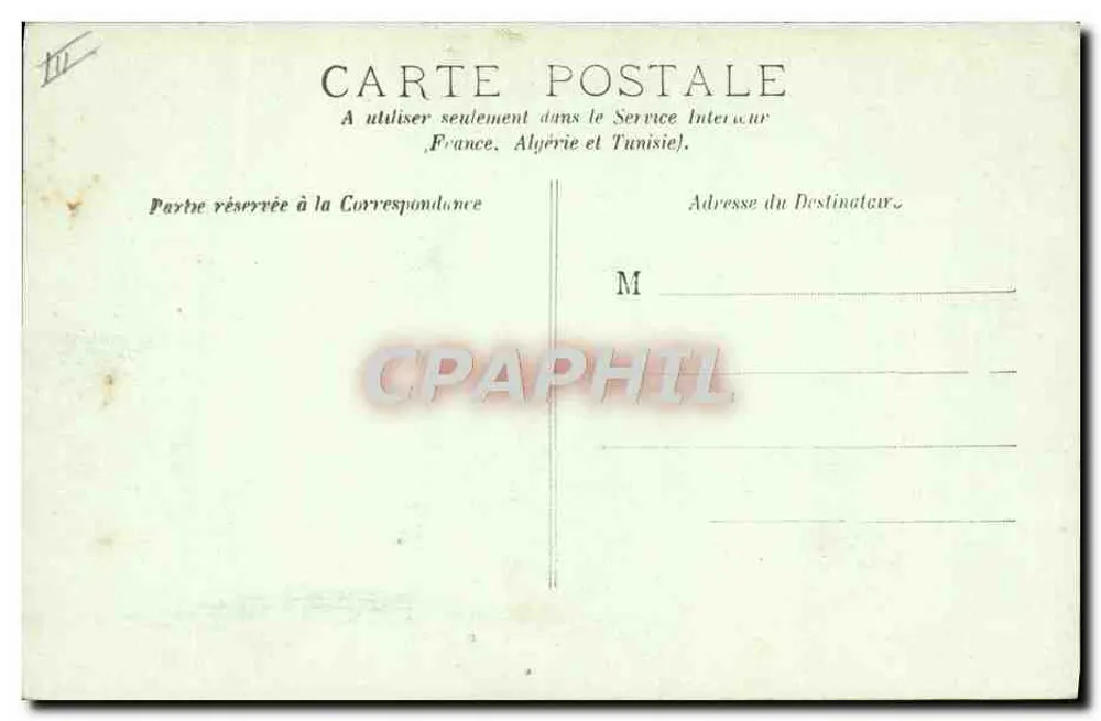 Le Courbet — Zentralbatterie-Feuerverzinkter — A. Bougault n°545 - Rückseite