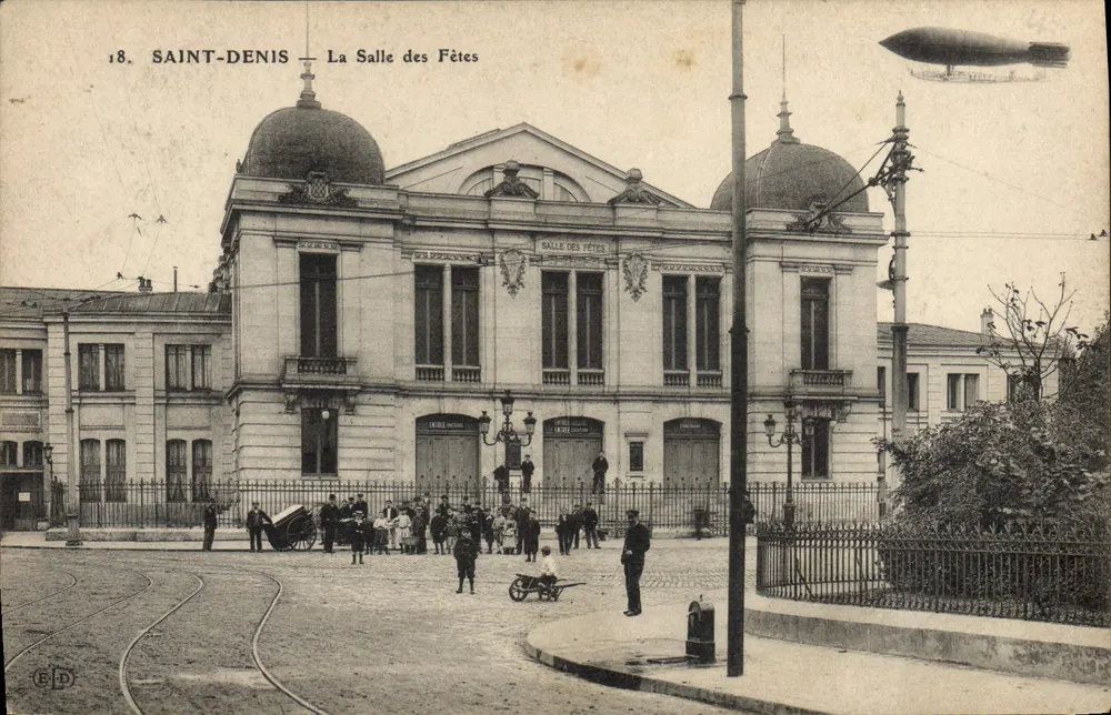 Saint-Denis — Saal der Feiern — Verlag E.D. n°18 - Vorderseite