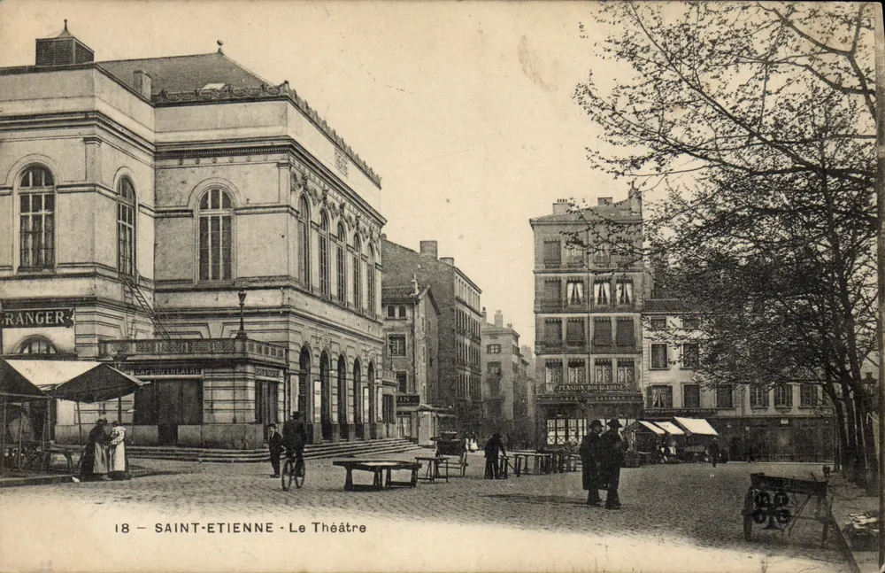Saint-Étienne — O Teatro — Editor: n° 18 - Frente