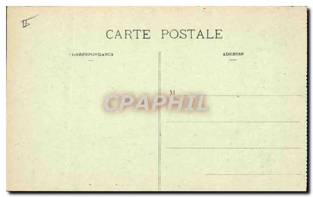 Toul — Theater und Hôtel de la Comédie — Edition G. Pique - Rückseite