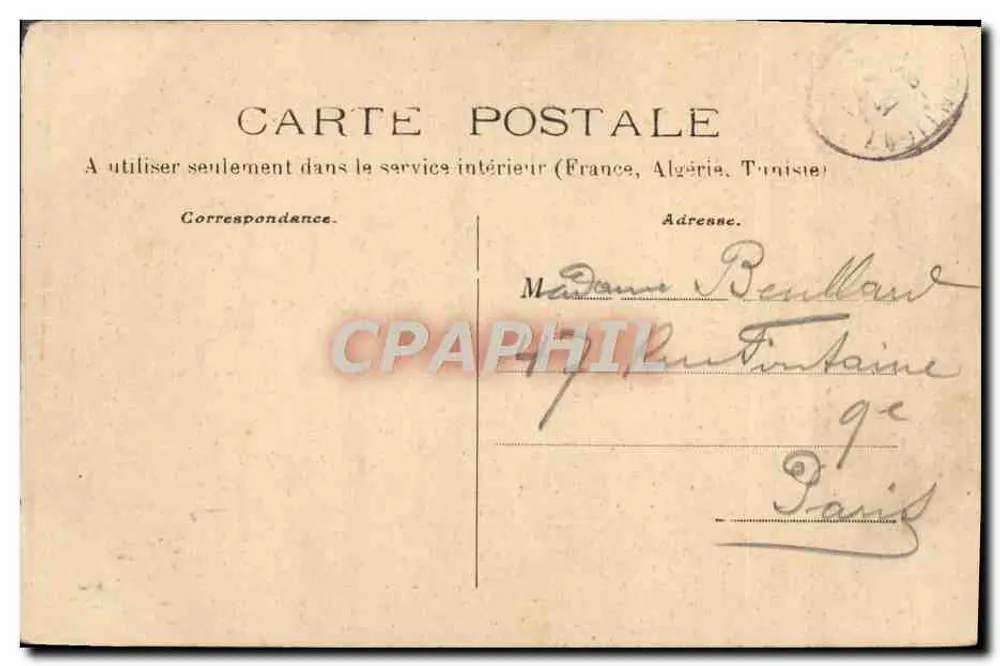 Pontigny — Caja de San Edme en la Iglesia — editor Ponge - Reverso