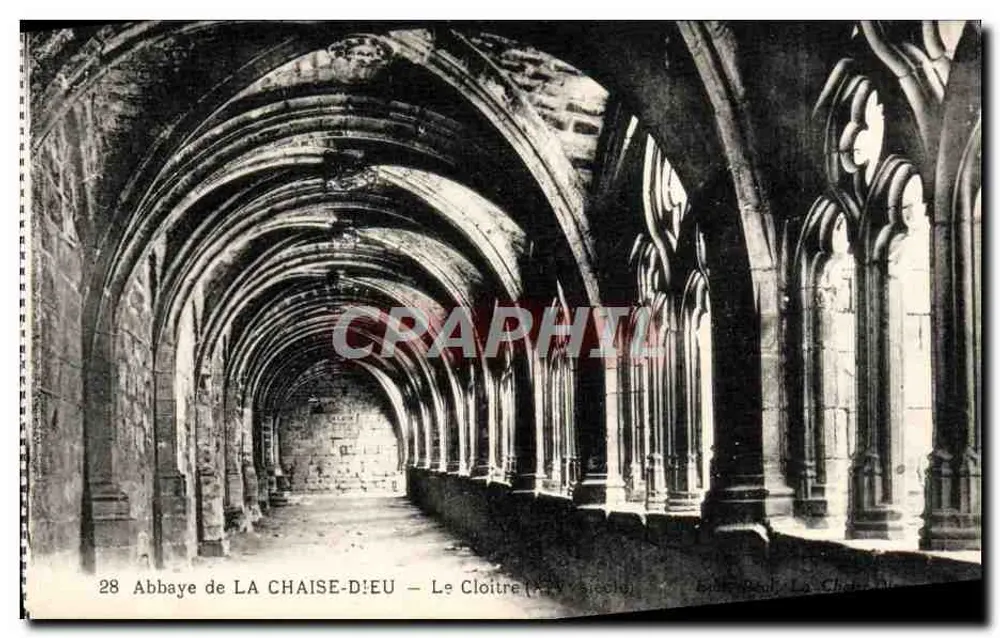 Abadia de LA CHAISE-D'EU — O Claustro — Editor: La Chaise-D'Eu - Frente
