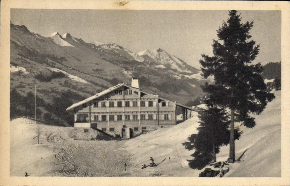 Internationaler Chalet der Guides und Pfadfinder — Schneeberg — A. Plantier, Verlag - Vorderseite