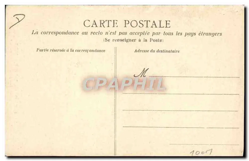 Die Jagd in der Bretagne — L'Hallait — C.B.D. - Rückseite