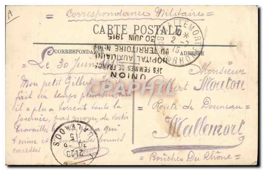 CAEN — Das Rennplatz — Ansicht vom Grand Cours — LL. — N° 170 - Rückseite
