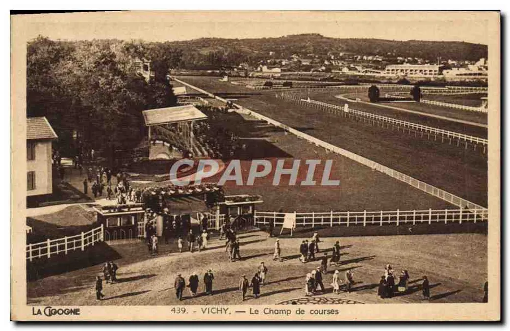 Vichy — Das Rennplatz — La Cigogne, n°439 - Vorderseite