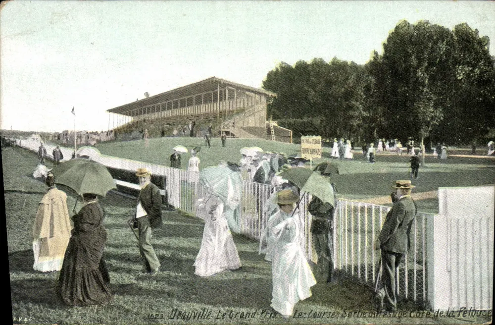 Deauville - Der Große Preis - Die Sarthe-Treppe-Rennen auf der Wiese - Vorderseite