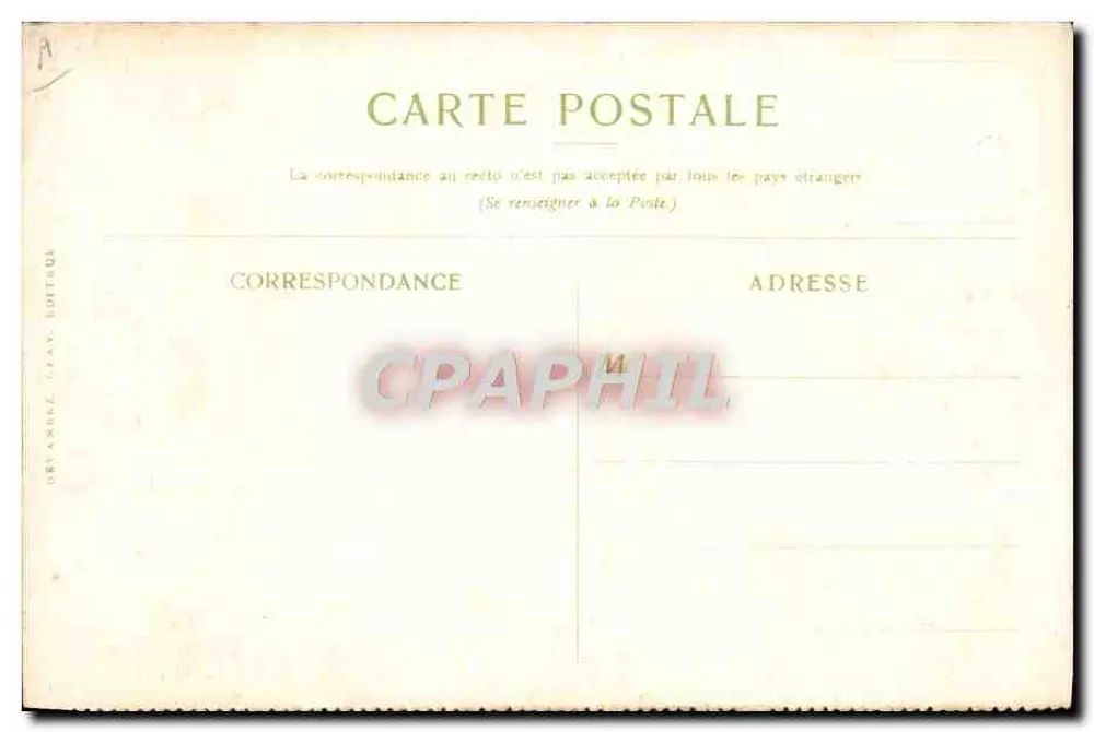 Aden — Steamer Point — Compagnie des Messageries Maritimes - Rückseite