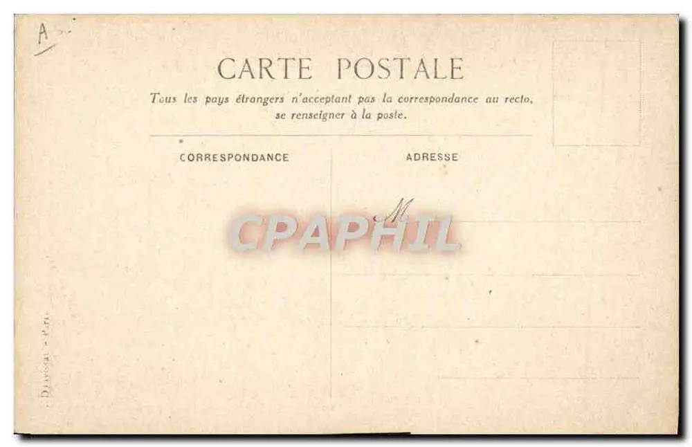 Die Tombe der Kalifen, in Kairo — Nach einer Aquatinte von M. Gilbert Galland — Messageries Maritimes - Rückseite