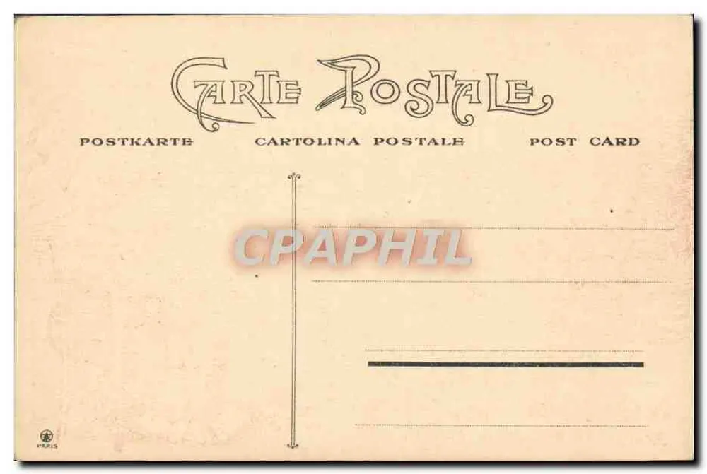 Frau mit ihrem Cousin — Strandbild — Verlag Paris, Nr. 160 - Rückseite