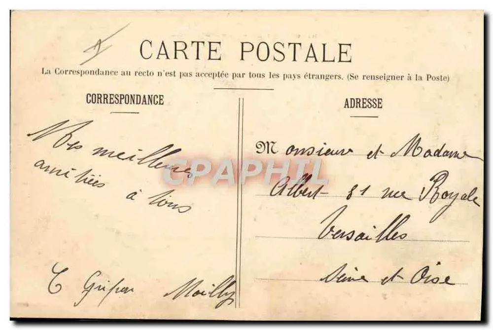 Camp de Mailly - Parc d'Artillerie — Phototypie Raymond, Sissonne, n°39 - Rückseite