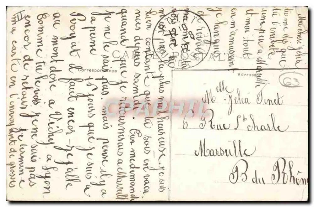 Mulher no Puy-de-Dôme — castanhas — Antonin MEYNIEL e Régis M. - Verso