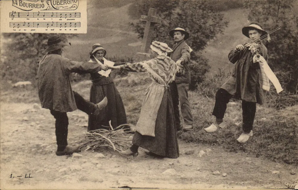 Dança da Bourreio em Luberghino — editor LL, n°1 - Frente