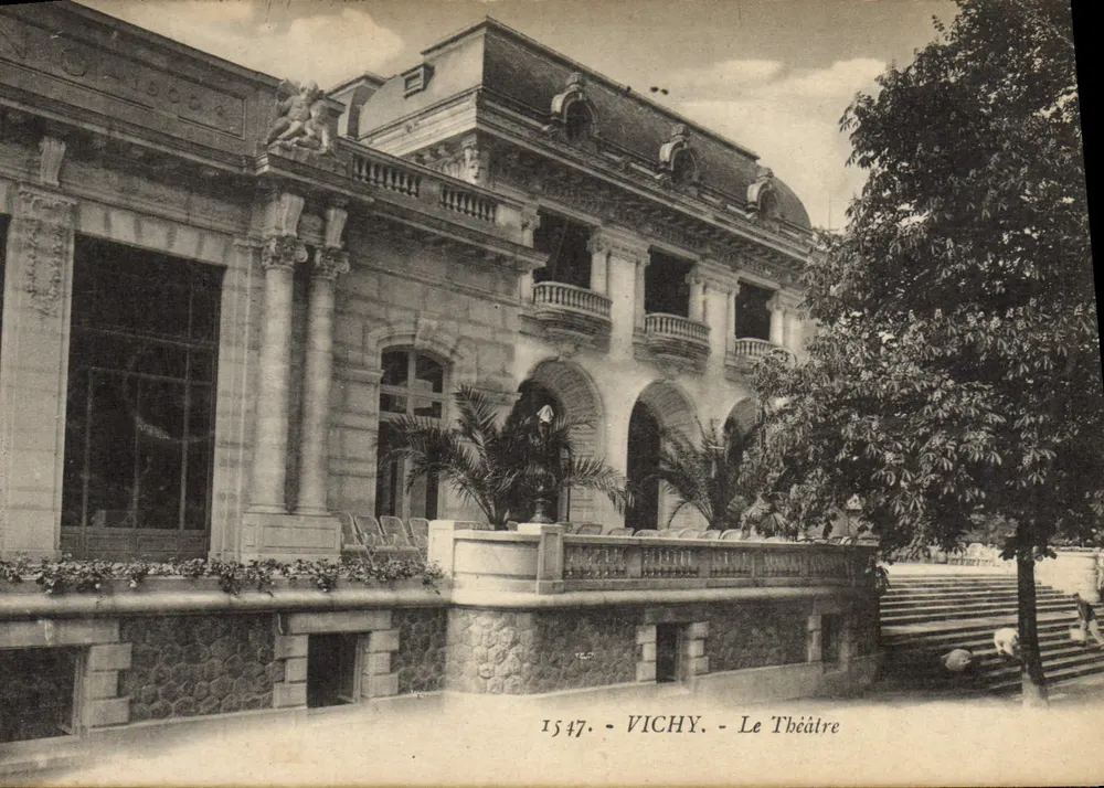 Vichy - O Teatro — editor desconhecido, n° 1547 - Frente