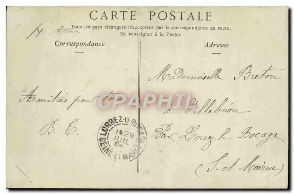 Vichy — O Casino, o Teatro — Collections NL - Verso