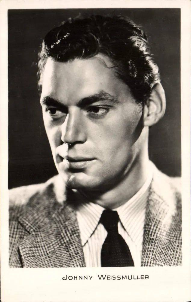 Johnny Weissmuller — retrato - Frente