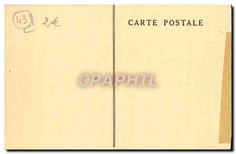 Christus aus Elfenbein — La Chaise-Dieu — Édit. Béal, Nr. 88 - Rückseite