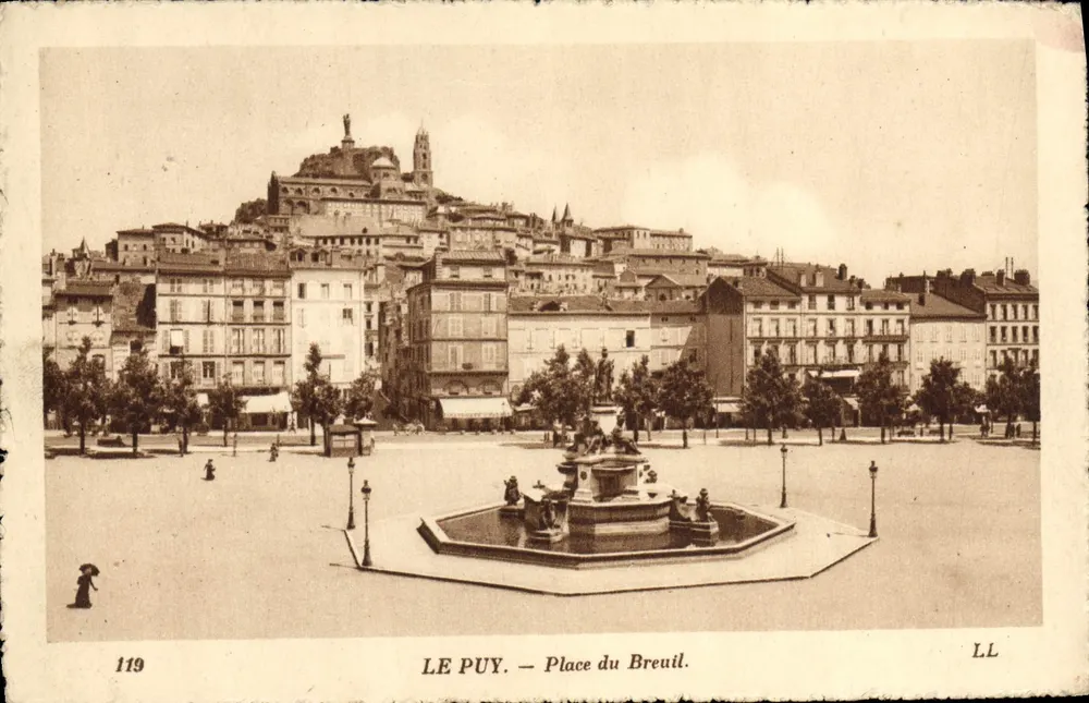Le Puy — Place du Breuil — LL - Vorderseite
