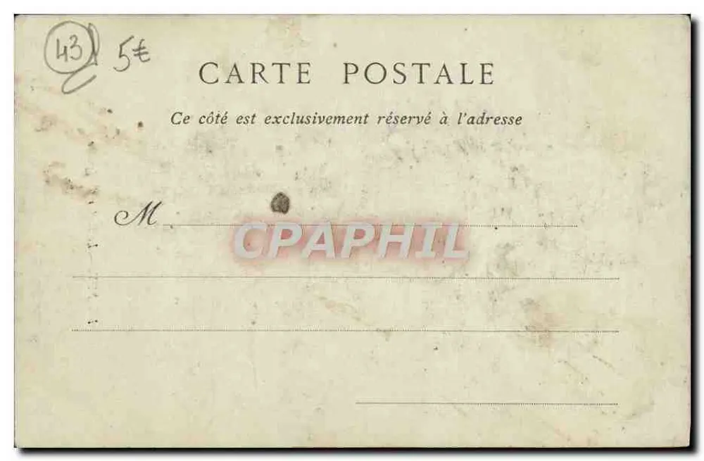 Le Puy — O Rocher d'Aiguilbe — Collections ND. Phot. - Verso