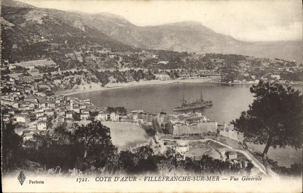 Côte d'Azur - Villefranche-sur-Mer — Allgemeiner Blick — Perfecta 1721 - Vorderseite
