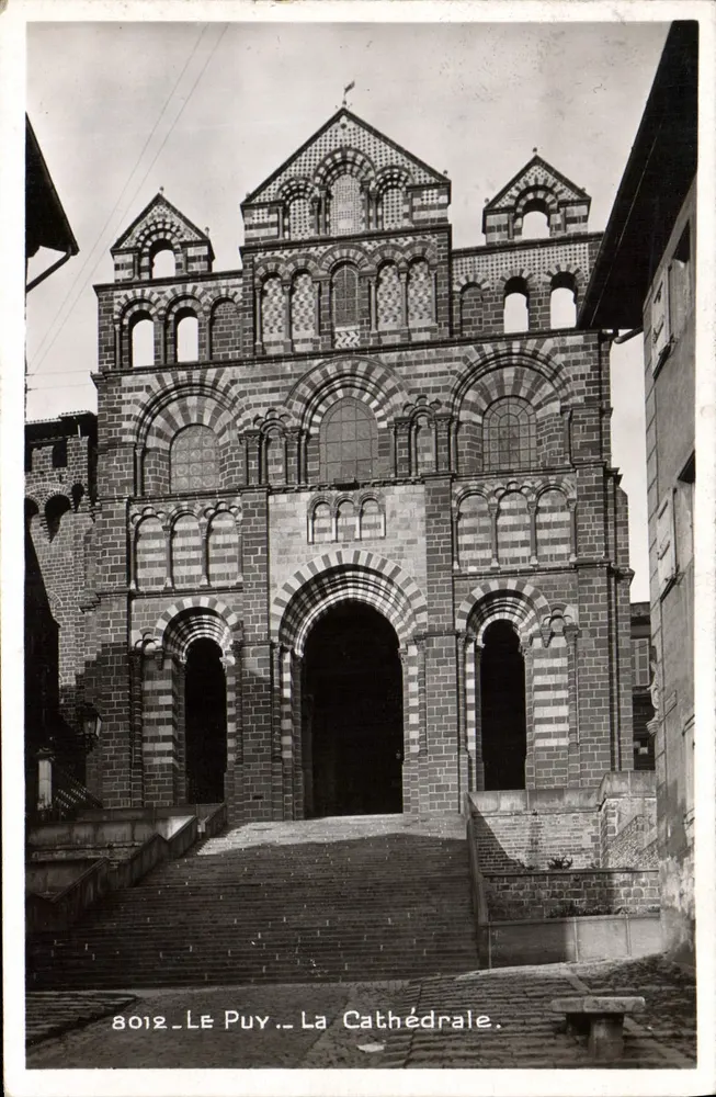 Le Puy - A Catedral — Edição L'Égligogne, n° 8012 - Frente