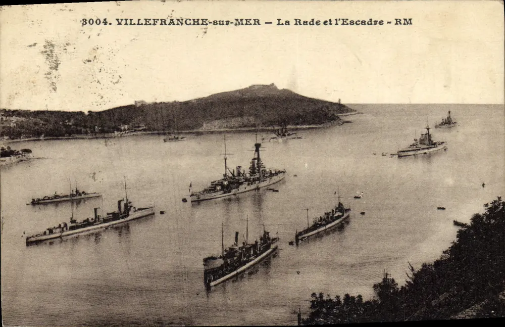 Villefranche-sur-Mer — Die Bucht und die Flotte — RM — n° 3004 - Vorderseite