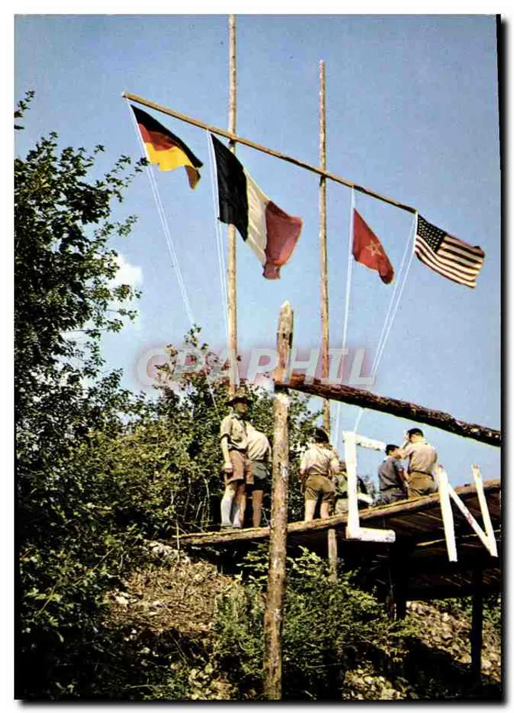 Scouts unter Flaggen — Scout-Philateliexposition — Verlag: Édition de l'Épique - Pierron - Vorderseite