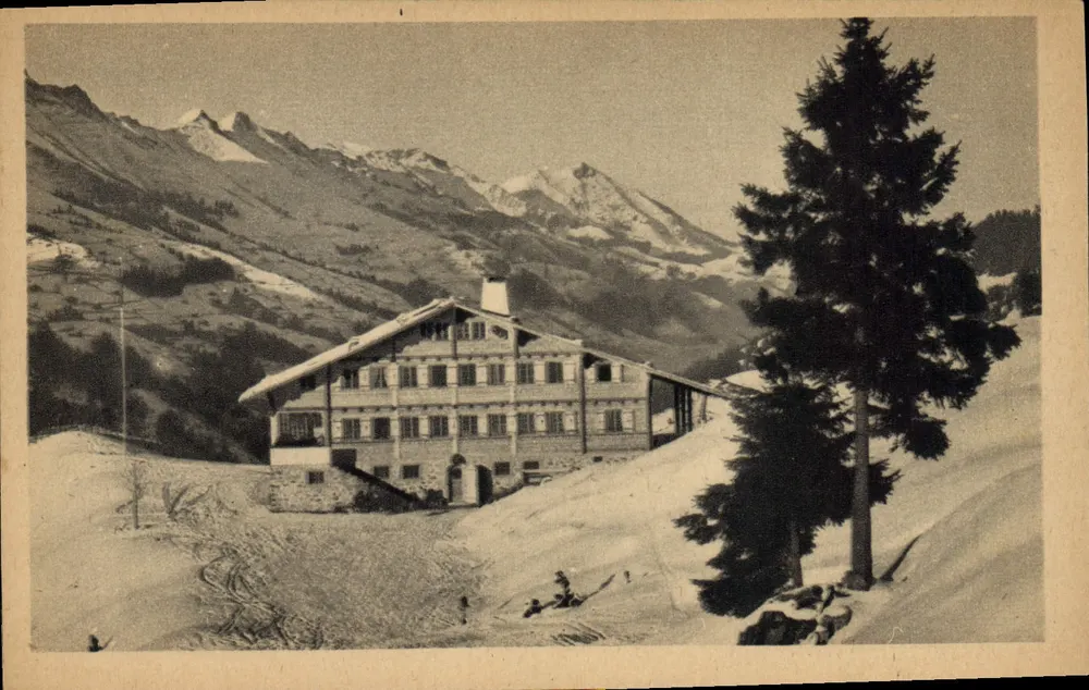 Internationales Guide- und Scout-Chalet — Schneeberg — A. Plantier, Verlag - Vorderseite