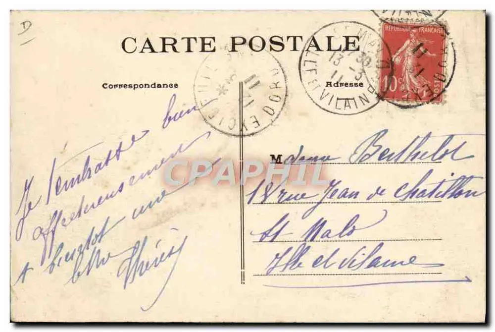 In Périgord — Zwei Trüffelsucher — Die Belohnung - Rückseite