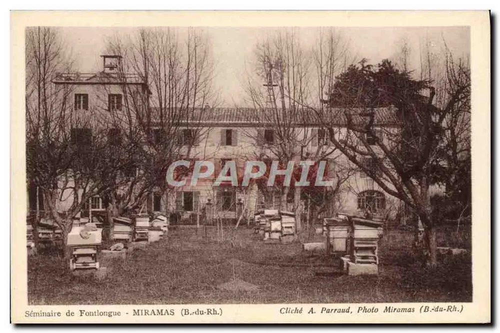 Séminaire de Fontlongue - MIRAMAS (B.-du-Rh.) — Cliché A. Parraud, Photo Miromas (B.-du-Rh.) - Vorderseite