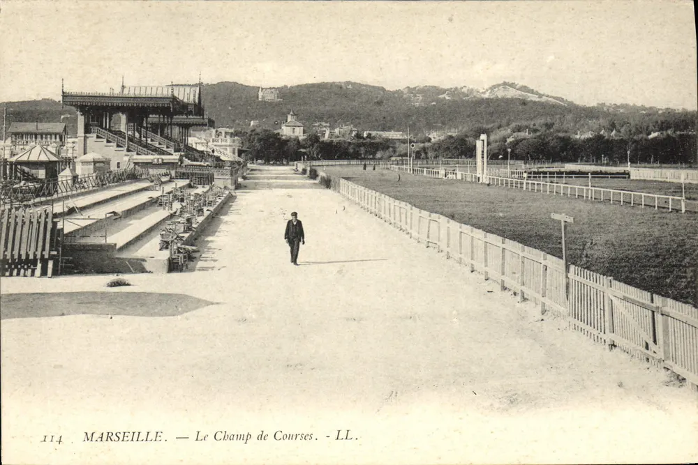 Marsiglia — Il Campo delle Corse — LL. — N° 114 - Recto