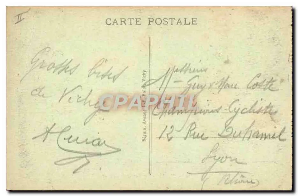 Vichy - O Campo de Corridas — 439. — Editor Ideal - Verso