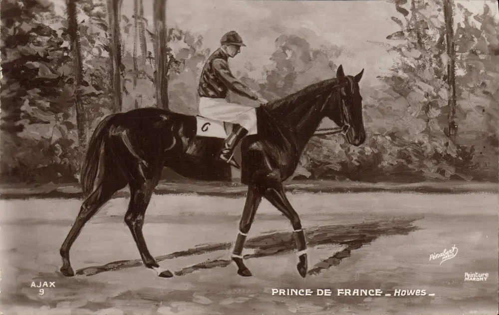Ajax — Príncipe da França - Howes — Pintura Mardry - Frente