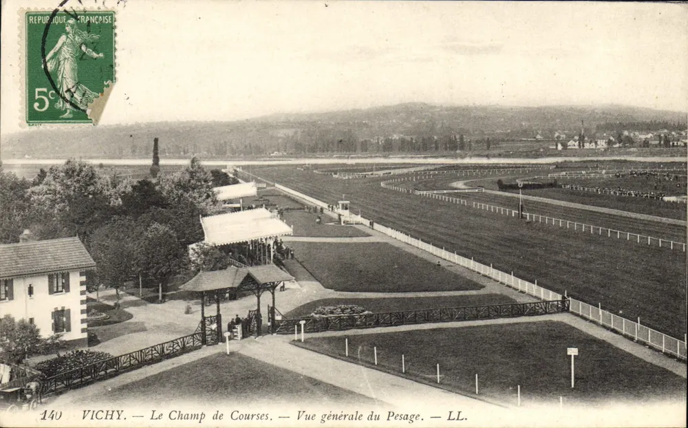 Vichy — Das Rennplatz — Allgemeiner Blick auf die Waage — LL. — Nr. 140 - Vorderseite