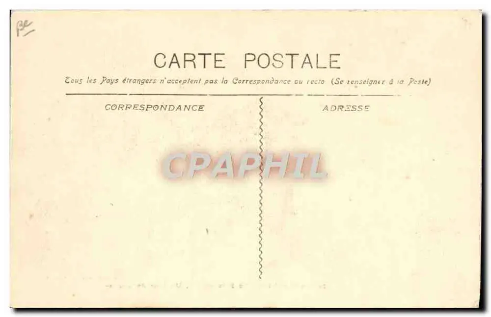 Marseille - Der Parc Borély. Ein Tag der Pferderennen — Guende fot. Marseille - Rückseite